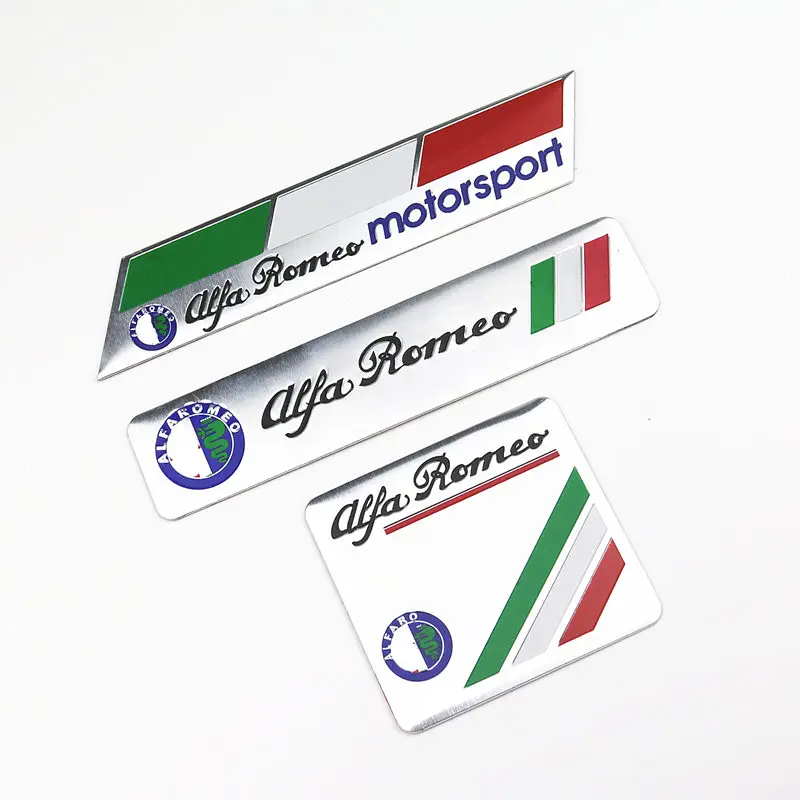 Автомобильные декоративные наклейки, логотип, 3D алюминиевая эмблема, значок, наклейка для Alfa Romeo 159 147 156 giulietta 147 159 mito, отличная
