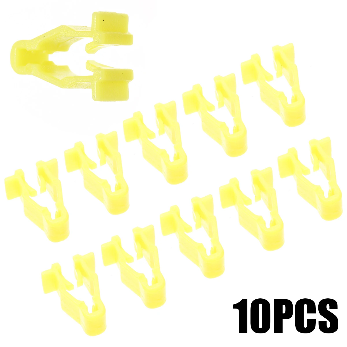 10pcs 17.5mm Yellow Wheel Arch Snap Fit Trim Clip 90601-SMG-003 For Honda Civic CRV HRV