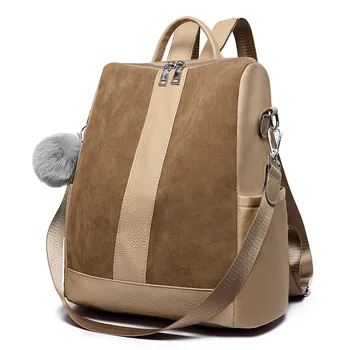 

Solid Women Backpack Anti Theft School Bags for Teenage Girls Teen Backpack Book Backbag Travel Daypacks High Quality Mochila