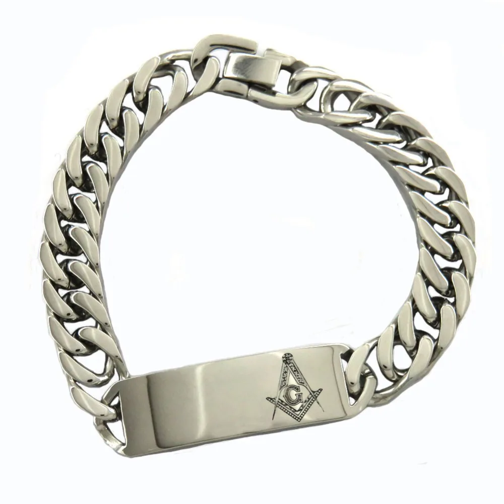 Fanssteel ювелирные изделия из нержавеющей стали масон третьей степени масонский браслет FSB00W43