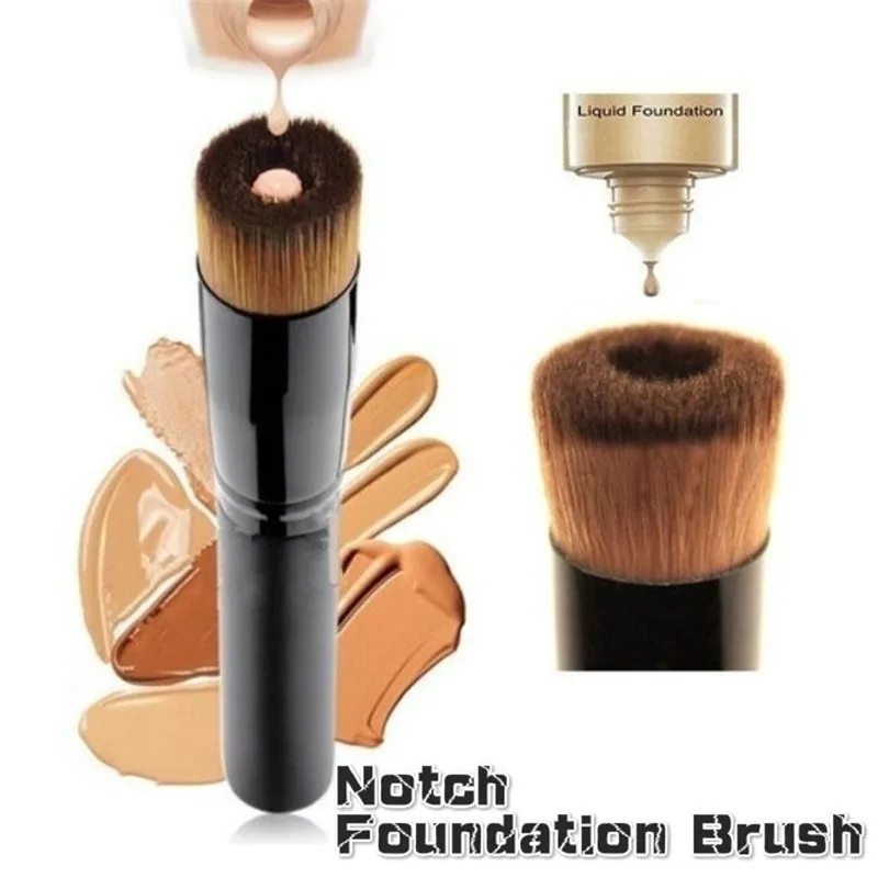 

Multipurpose Foundation Makeup Brush Pro BB CC Cream Liquid Power Cosmetic Beauty Essential Angle Flat Top Make Up Brush Tool