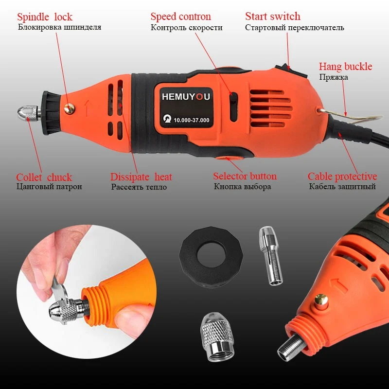 Tanie 180W wiertarka elektryczna szlifierka dremel grawerowanie Pen Grinder Mini wiertarka elektryczne narzędzie obrotowe szlifierka akcesoria dremel