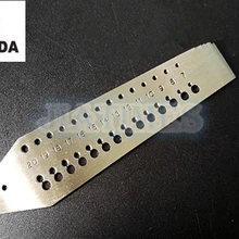 1 набор ювелирных часовщиков Метчик и штампы мини микро винт пластины 14 0,7-2 мм сталь