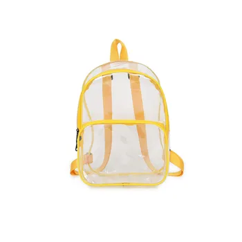 

Maison Fabre Fashion Women Transparent Versatile Sequins Multi purpose Student Bag Shoulder Bags Solid Zipper Satchels Dropship