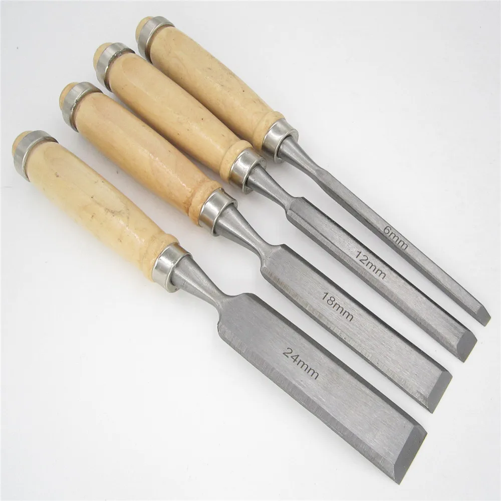 4pcs Woodwork Wood Carve Woodcarve Gouge Chisel Sculpture Craft Woodcut ...
