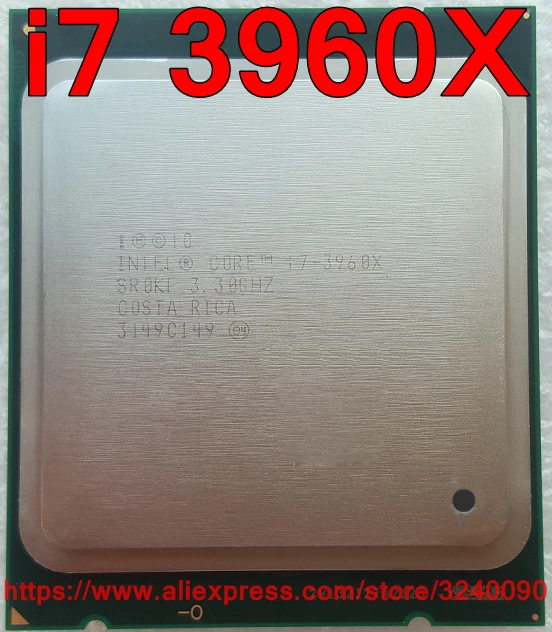 Процессор Intel Core i7 Extreme Edition i7 3960X i7-3960X настольный процессор 6 ядер 3,30 ГГц 15 Мб 32 нм LGA2011