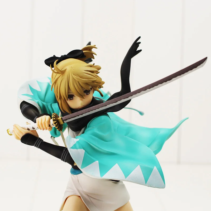 21 5 см судьба большой заказ Okita Souji фигурка игрушка с мечом оружие аниме модель