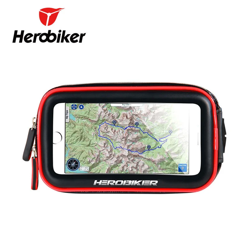 HEROBIKER мобильный телефон держатель для мотоцикла велосипеда кронштейн подставка