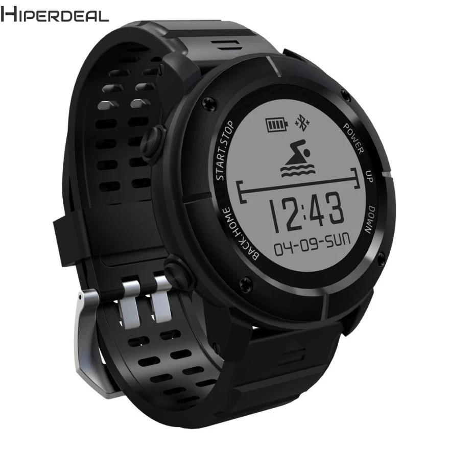 

HIPERDEAL New Waterproof GPS Outdoor Smart Watch Fitness Activity Heart Rate Blood Pressure 17Dec23 Drop Ship F