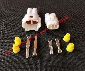 

5 Set 2 Pin Sumitomo Female Male Kit Auto Connector PA66 6180-2321 6187-2311 For Honda