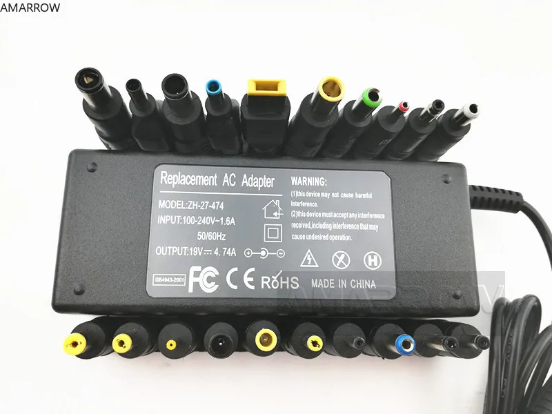 90W Automatic Universal Adapter Charger Power Supply for laptop/Notebook/tablet /Digital Device Travel companion