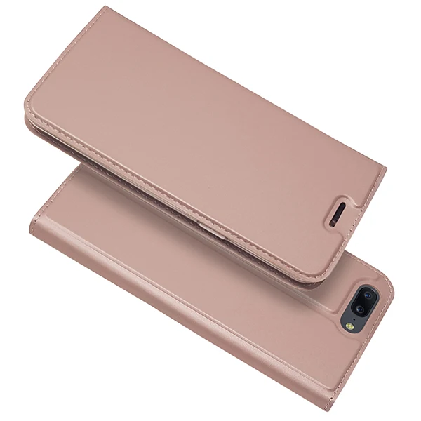 Rose Golden Чехол для OnePlus 5 откидная крышка кожанный роскошный кожаный Капа для LUCKBUY One Plus 5 A5000 чехол противоударный магнит с книжным принтом чехол funda caso - Цвет: Rose Golden