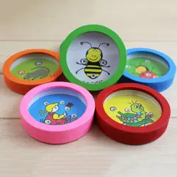 Цвет и форма деревянный круглый игрушки-лабиринты Best подарки для детей Интерактивные шарики баланс Забавный открытый семья детей на день