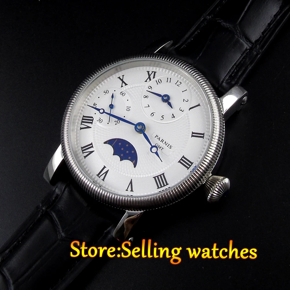 Мужские часы с белым циферблатом 42 мм|watch men|watch men watchwatch watch |