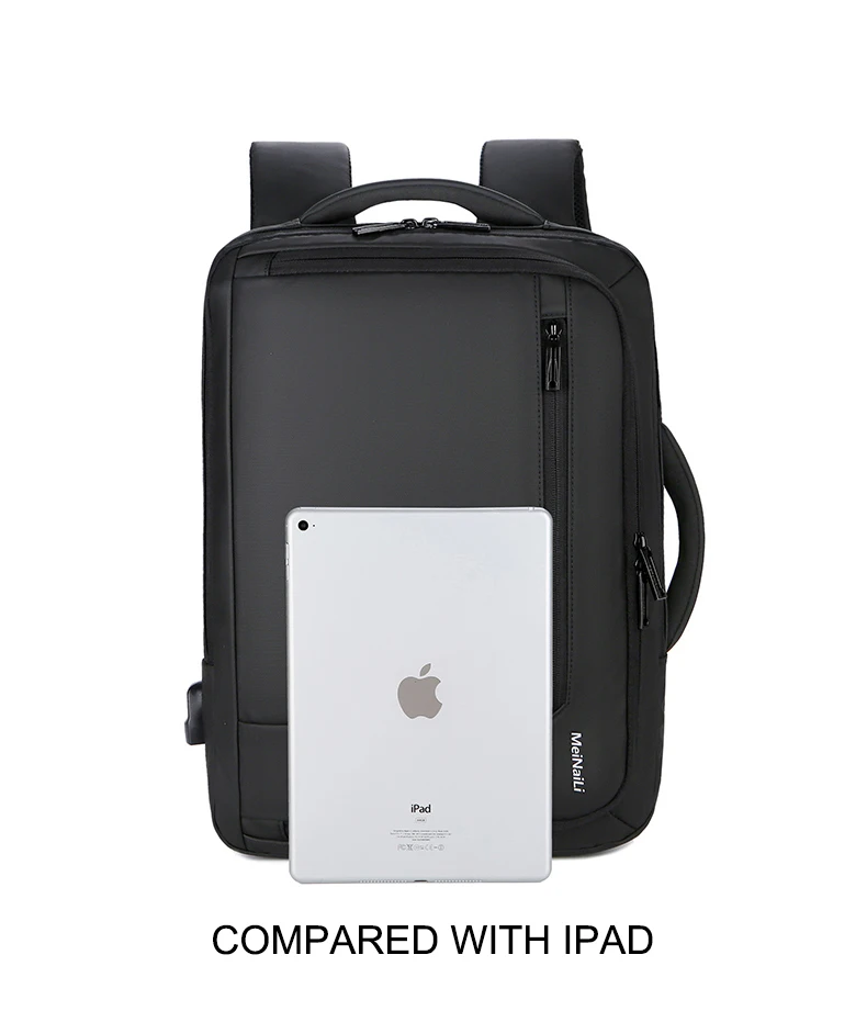 Сумки для ноутбука Athacer, износостойкий водонепроницаемый рюкзак, функциональная школьная сумка для путешествий, Стильный деловой портфель, спортивный для мужчин и женщин