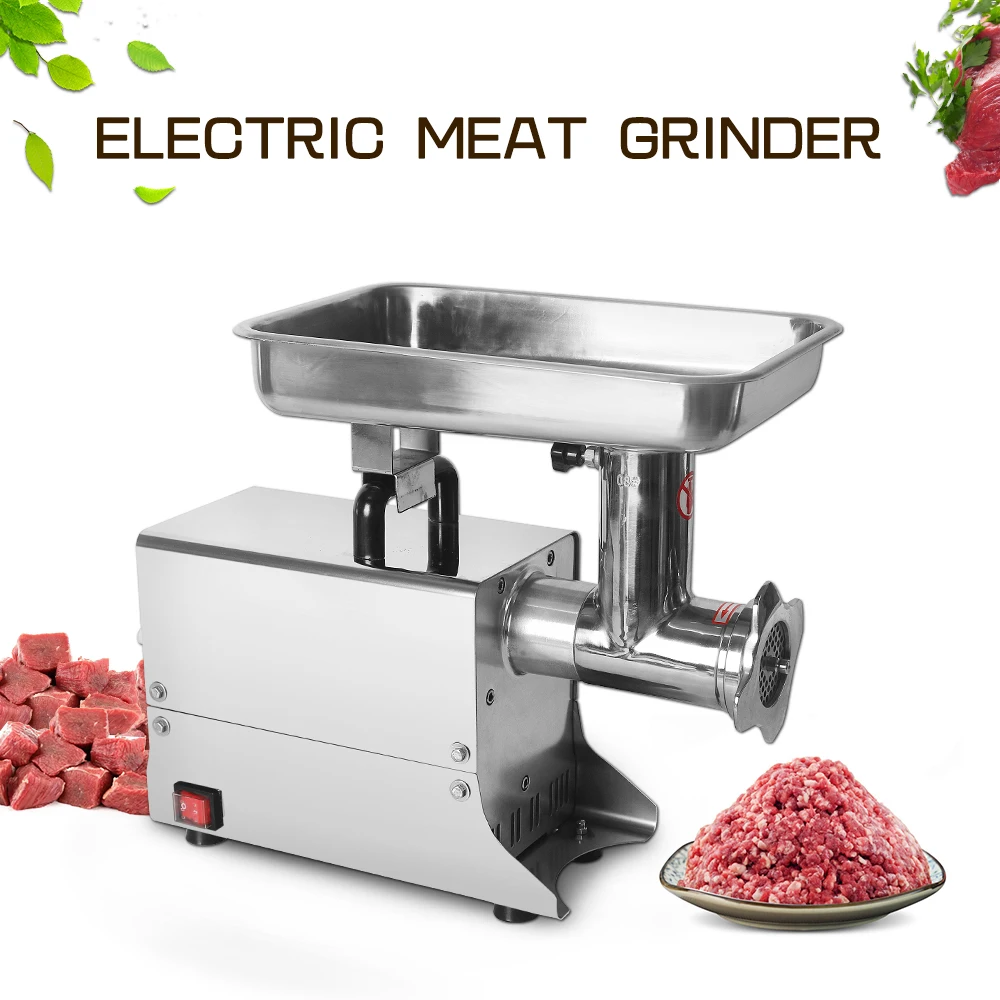 

ITOP Commercial Meat Grinder Multifunctional Stainless Steel Electric Meat Mincer Food Chopper Sausage Filling Machine 80kgs/h
