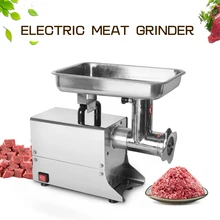 ITOP Commercial Meat Grinder Multifunctional Stainless Steel Electric Meat Mincer Food Chopper Sausage Filling Machine 80kgs/h