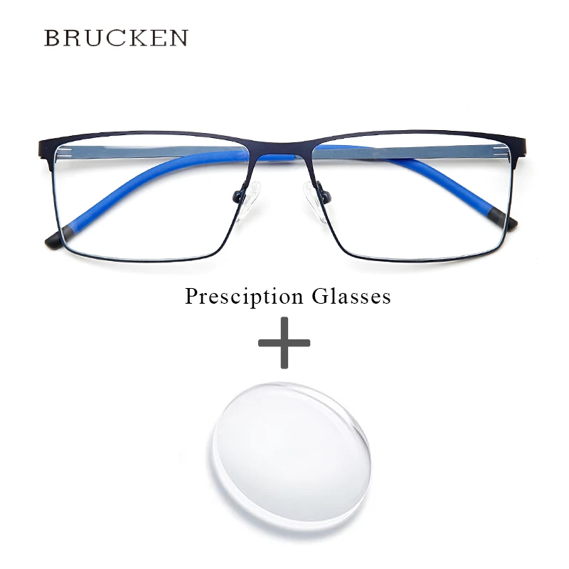 Metal Prescription Eyeglasses Optical Bifocal Progressive Photochromic