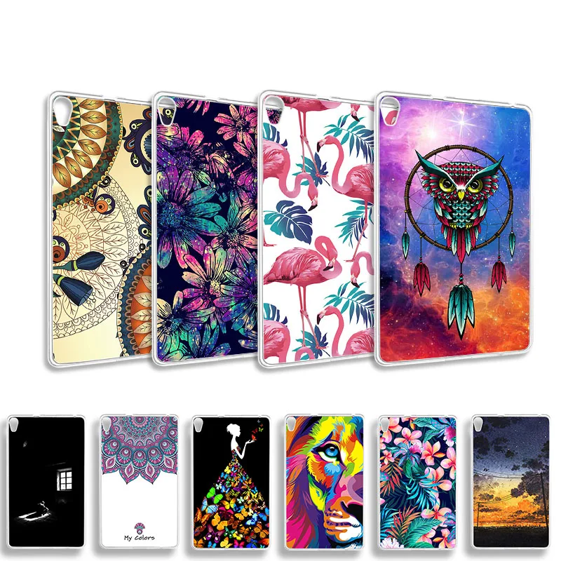

Silicon Phone Cases For Lenovo Tab 4 Tab4 7 8 10 Plus 7304 7504 Case Cover Tab3 Tab 3 8 Plus 7 710 730 Tablet Bags Skin Bumper