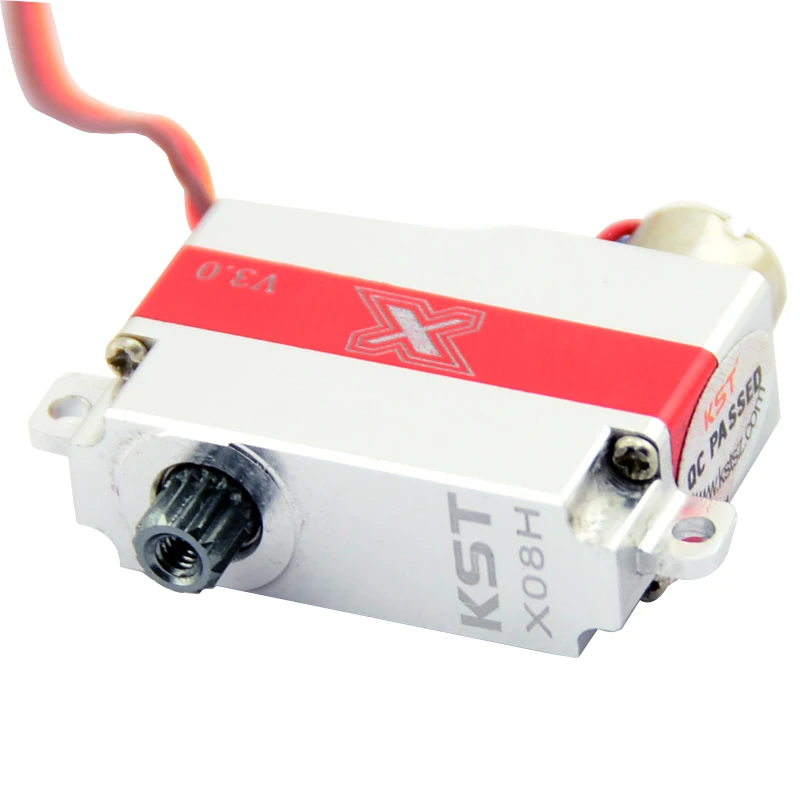 

KST X08H V3.0 3kg Metal Gear Digital 0.09sec Micro Servo Motor for Glider Helicopter Airplane RC Models