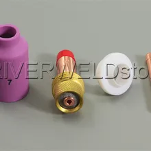 TIG/газовая линза комплект Размеры 3/3" 45V26 10N24 54N15 54N01 FIT TIG Сварочные горелки Пта DB SR WP17 18 26 серии, 4PK