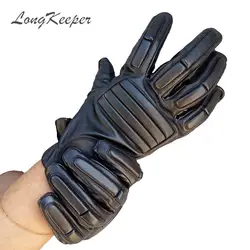 Гоночные внедорожные тактические ПУ кожаные перчатки женские уличные зимние мотоциклетные тактические перчатки полный палец перчатки