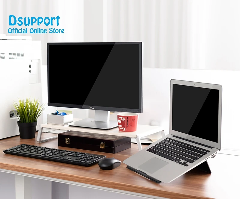  2020 New Desk Monitor/Notebook/Laptop Stand Space Bar anti-slip Desk Riser Loading 10 kgs ID-20