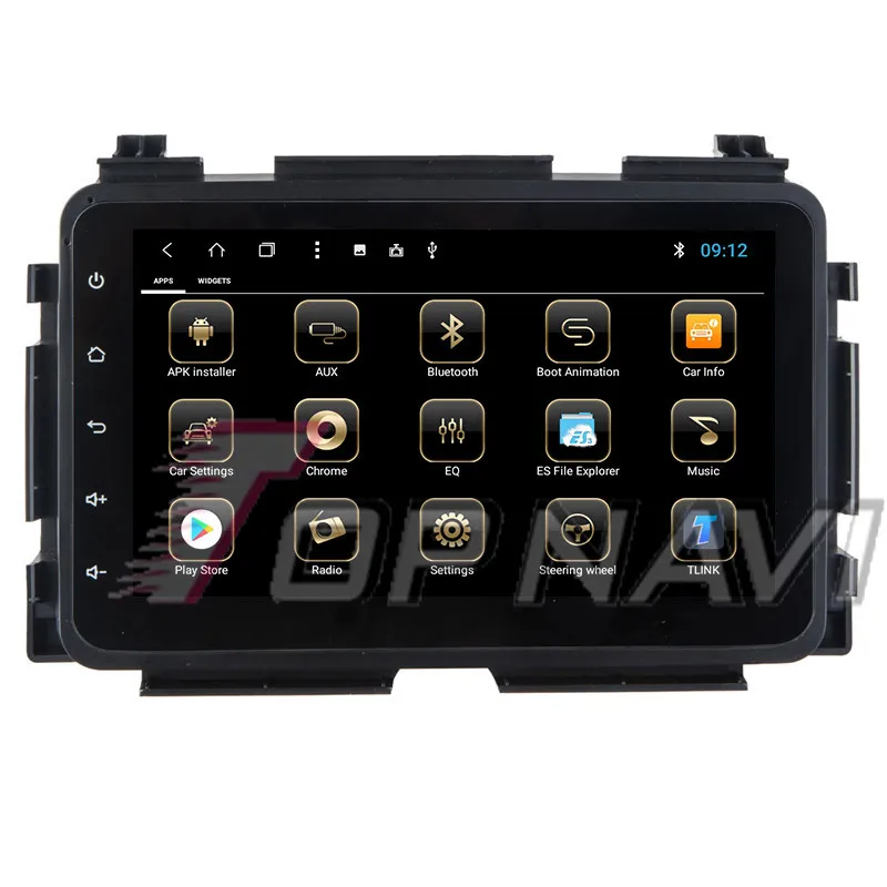  Vehicle GPS Navigation for Honda XRV 2015 8'' Topnavi Android 8.1 Buit-in 32GB High Resolution Doub