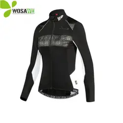 Santic Термальность флис велосипедные куртки для Для мужчин Для женщин полиуретановый зеркальный молнии Ветровка ветровка зима велосипед