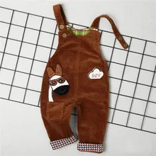 Новые весенние комбинезоны для малышей, модные детские штаны на подтяжках, Комбинезоны для маленьких мальчиков, вельветовые милые комбинезоны для девочек, штаны для детей