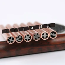 Нож хвостовик мозаики булавка Орел Дракон заклепки 50 мм гвоздь латунная трубка DIY винт для ручки ножа дизайн диаметр 5 мм