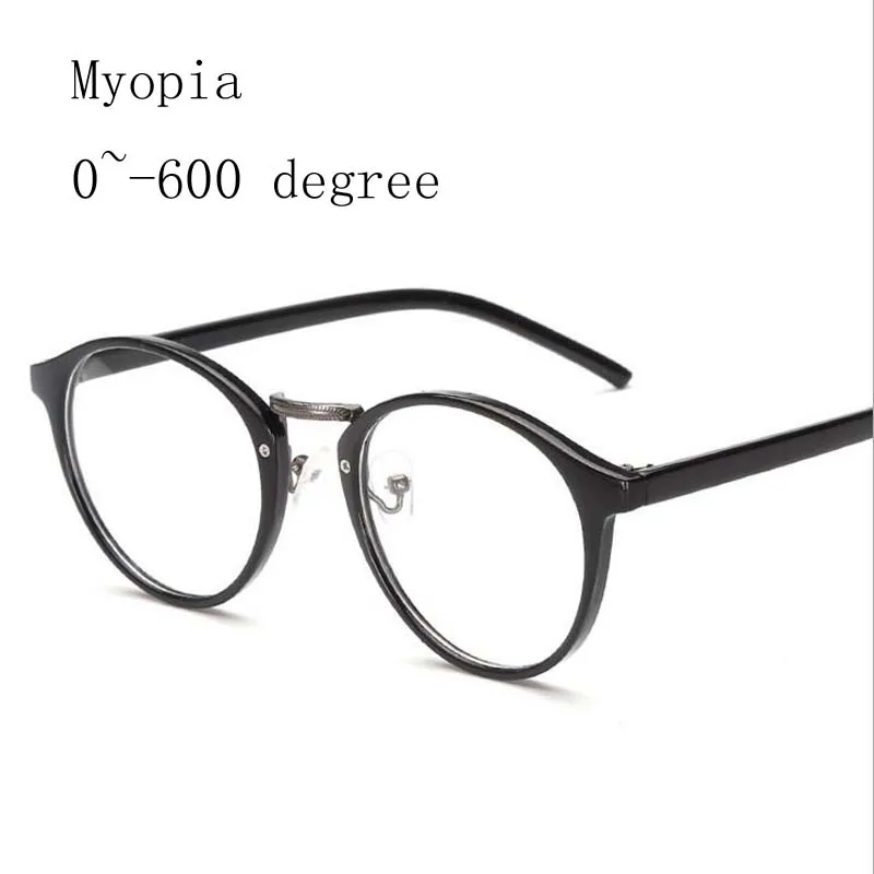 

Vintage round eyeglass Ultra light eyeglass frame Myopia Glasses -1.0 -1.5 -2.0 -2.5 -3.0 -3.5 -4.0 -4.5 -5.0 -5.5 -6.0
