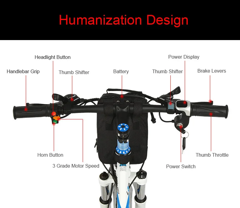 Sale High-carbon Steel Frame, 21 Speeds, 26 inches, 36 240W / 500W, Folding Electric Bicycle, Disc Brake, E Bike 5 Sale High-carbon Steel Frame, 21 Speeds, 26 inches, 36 240W / 500W, Folding Electric Bicycle, Disc Brake, E Bike 5