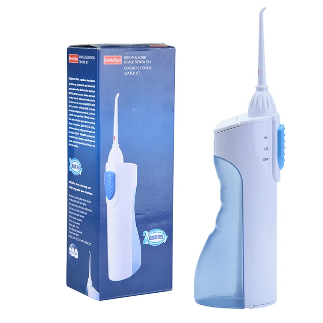 Oral Irrigator Portable Cordless Dental Flosser Water Power Flosser Dental Irrigator Implements Football Game Gift
