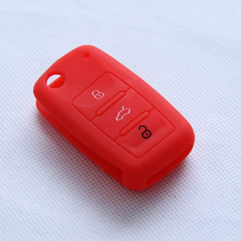 Чехол для ключа автомобиля VW POLO Golf 4 5 6 Passat B5 B6 Touran Bora Caddy Tiguan Jetta T5 Touareg Beetle Volkswagen Seat