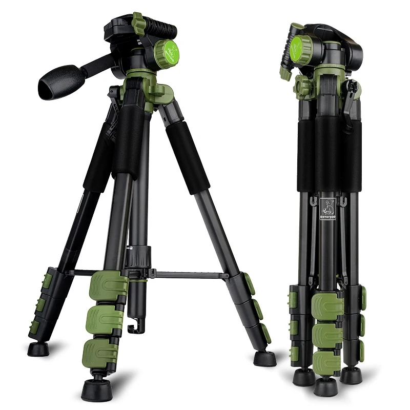 

New Product DPOTORPADP SYS 100 Aluminum Tripod For Camera With 3D Tripod Head 4 Sections Professional Tripod Free Ship By DHL