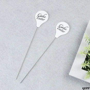 

Stainless Steel Cake Tester Needle Kitchen Baking Tool For Testing Biscuit Bread Cookie DIY JUN06