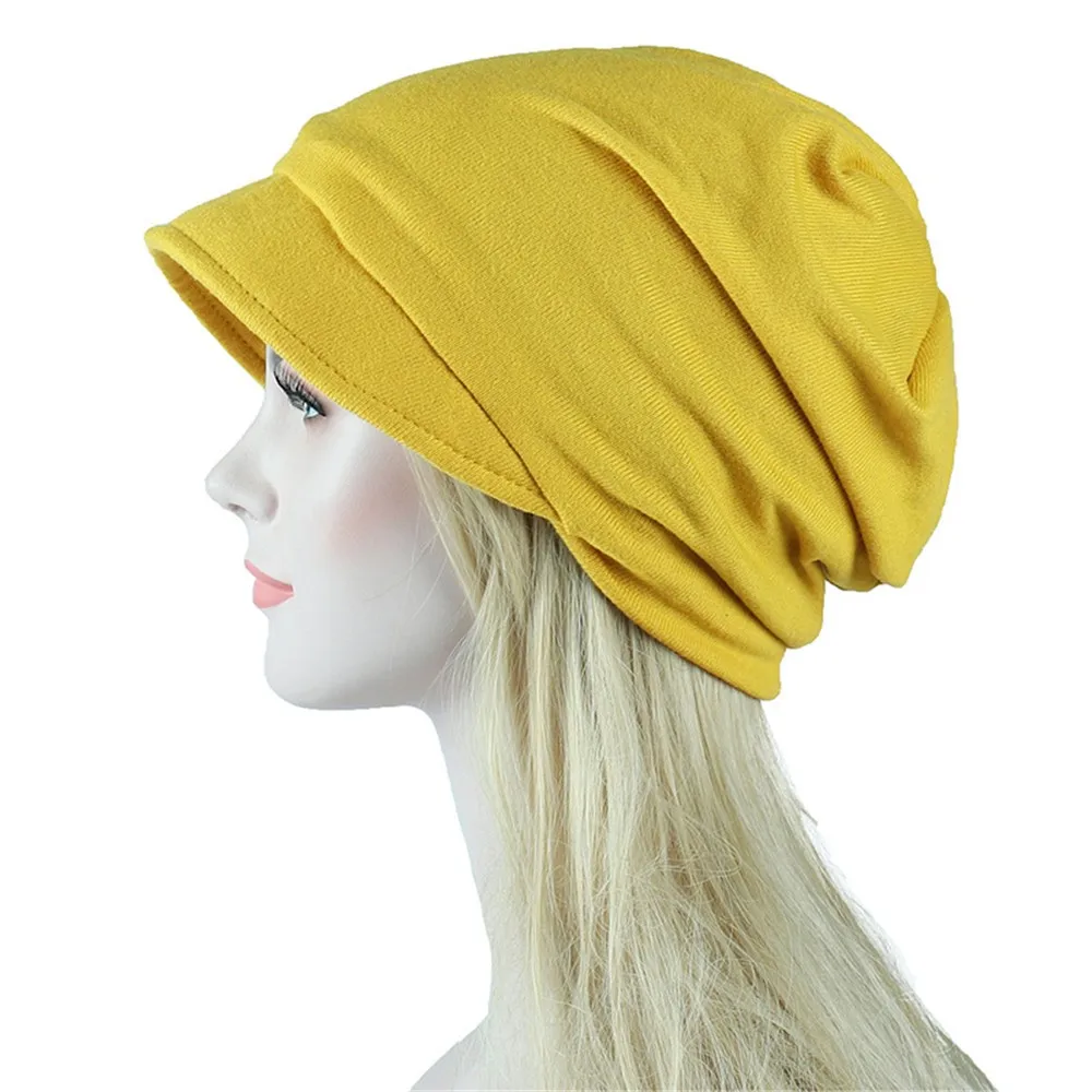 

1PC New Women Elastic Turban Hat Muslim Islamic Jersey Cancer Chemo Cap Ladies Stretch Head Wrap Head Scarf 4.11