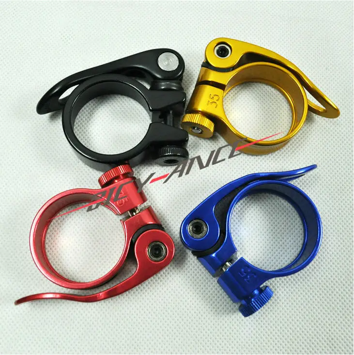 New aluminum alloy Bicycle seatpost clamp Bike seat clamp with quick
