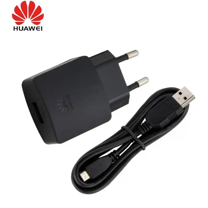HUAWEI оригинальный 5 v 1a зарядное устройство по стандартам ЕС + micro usb тпе c для nova 3i 2i honor 8x 7c p6 p7 p8 p9 p10 lite mate 7 8 9 10 S Y6 - изображение