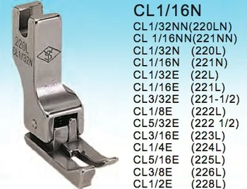 

NO:2 SET FOOT Industrial Sewing Machine Presser Foot FEET for Brother Juki for Mitsubishi Nakajima Singer Siruba Taiko Toyota