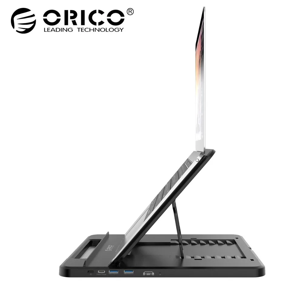 

ORICO USB C HUB Type C To PD HDMI USB3.0 HUB With Multi-angle Adjustable Holder For Laptop Tablet MacBook 4 In1 Docking Station