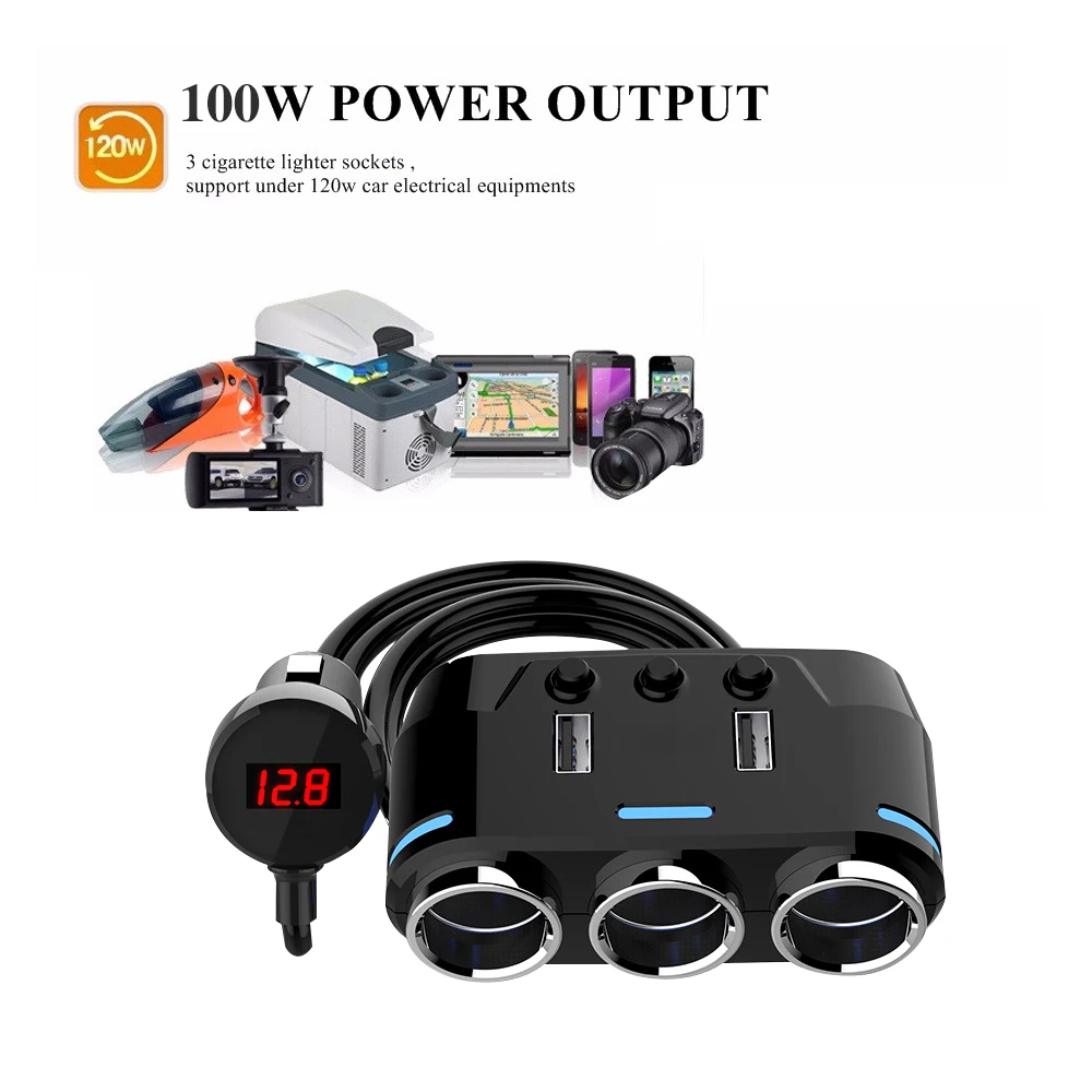 100W