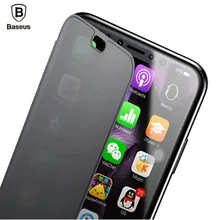 Тонкий флип-чехол Baseus для iPhone X 360, защитный чехол из ТПУ для iPhone X 10, защитная пленка на весь экран