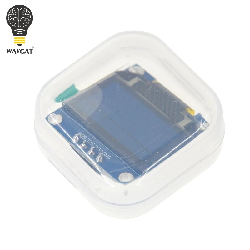 

Free Shipping 1Pcs Yellow blue double color 128X64 OLED LCD LED Display Module For Arduino 0.96" I2C IIC Serial new original