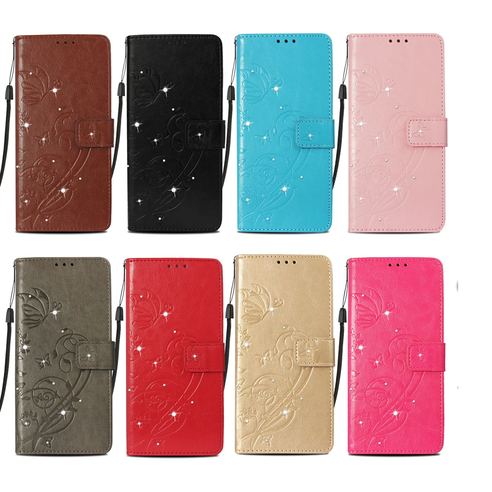 

Beautiful Point Drill 3D PU Leather Case For Motorola E2 Shell Card Phone Bags For Motorola X Play Flip Wallet Stand Cover