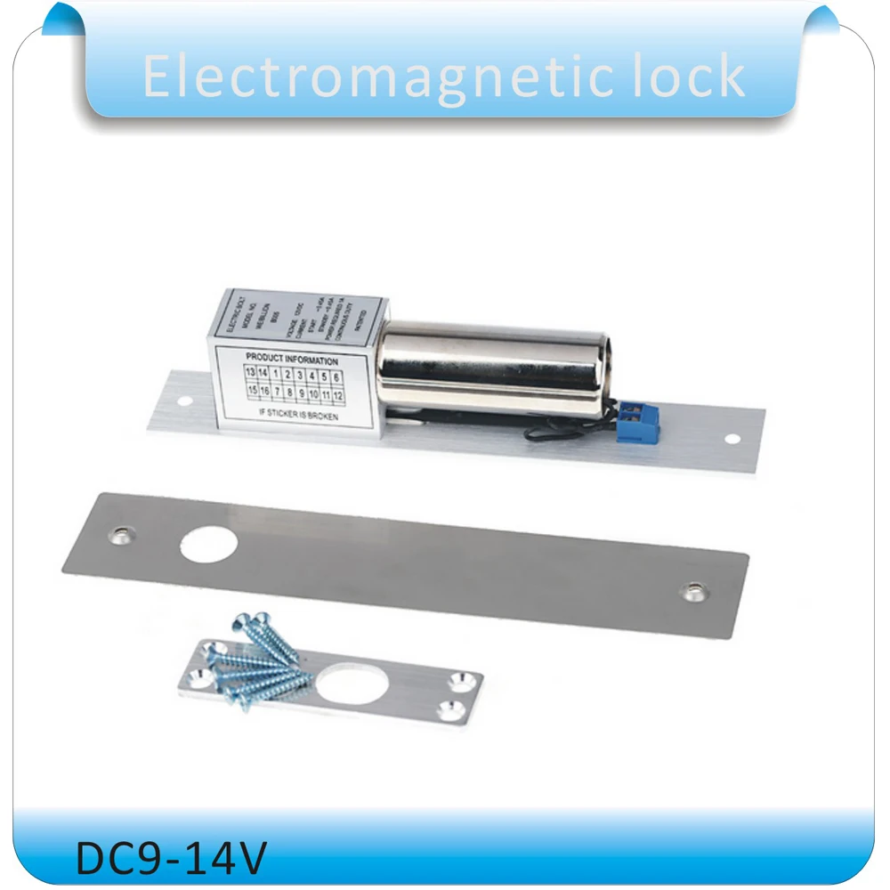 Капельный Болт Электрический дверной замок электронный замок магнитная индукция Авто Засов для безопасности Система контроля доступа DC 12 В