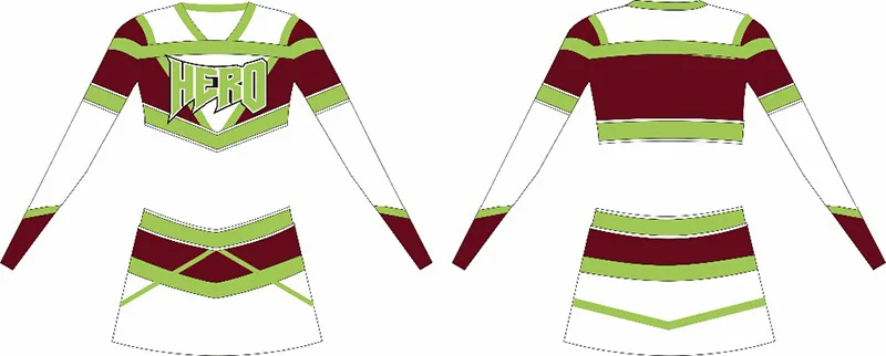 5 sets المهنية competion المشجع موحد hairbow بوم بوم الذكور/الإناث المشجع زي الرياضة الزي بالطلب