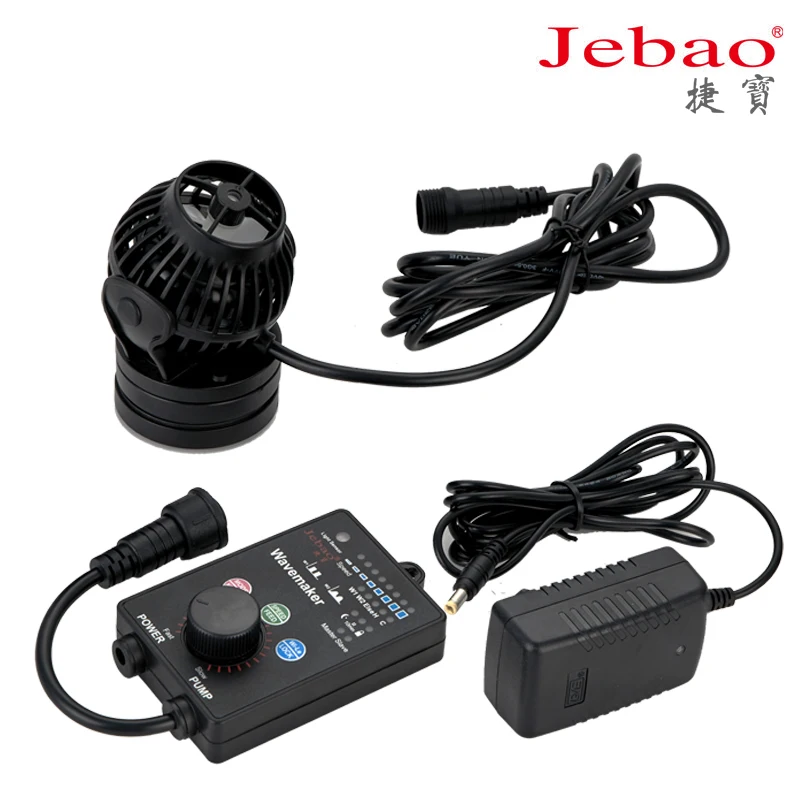 

JEBAO OW-10 OW-25 OW-40 OW-50 Wireless Wave Maker Flow Pump with Controller for Coral Reef Marine Aquarium Magnet Mount