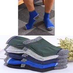 10 пар мужских носков новейший дизайн хлопковые носки повседневные дышащие мужские длинные спортивные носки Высокое качество Красочные